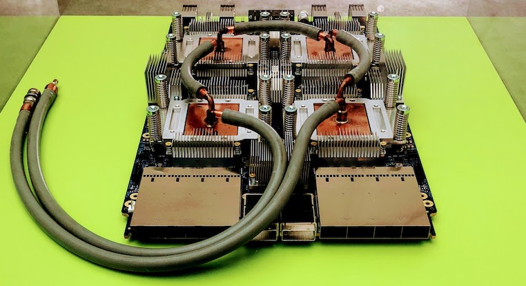 A Google TPU, a hardware
accelerator for machine learning